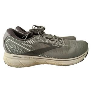 Brooks Ghost 14 Mens Sz 11 M Gray 1103691D067 Running Cross Trainer Sneakers
